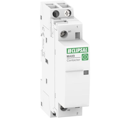 Clipsal MAX9 Contactor 25A 24V AC 1NO - MX9C212510