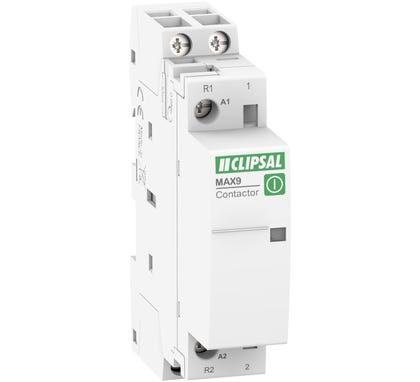 Clipsal MAX9 Contactor 25A 240V AC 1NO 1NC - MX9C112511