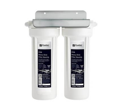 Puretec CD13 Twin Housing Water Filter System 6mm 1/4' Connections