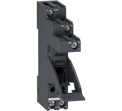 Schneider Electric Harmony Relay Socket Separate Contact 10 A Relay Type Rxg1 Screw Connector 250 V Ac - RGZE1S35M
