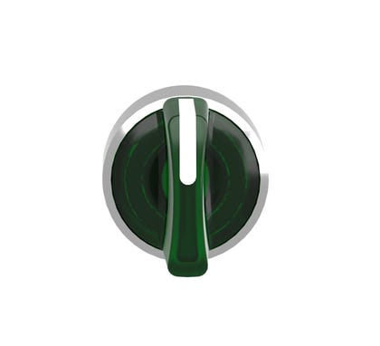 Schneider Electric Harmony XB4 Selector Ill. Pushbotton IP66 22 mm 500000 cycles - ZB4BK1333