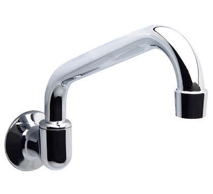 SWIVEL SPOUT WALL TUBE C/P 180MM