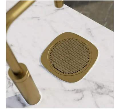 Puretec SQ-FONT-BG Brushed Gold Sparq Font Drip Tray