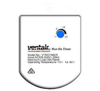 Ventair VTROTIMER Run on Timer