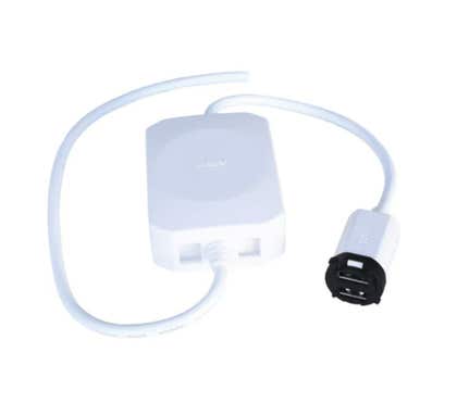 Hager Mechanism USB A and C Matt Black - WBMUSBAC-MB