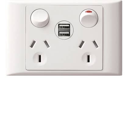 Hager Socket outlet