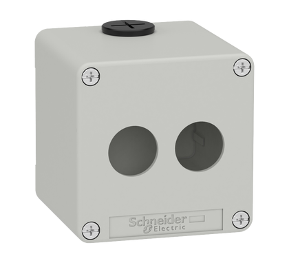 Schneider Electric XAPD1502 Energy sensor EMPTY GREY 2 HOLES CONTROL BOX