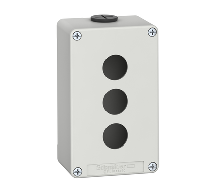 Schneider Electric XAPD2203 Energy sensor EMPTY GREY 3 HOLES CONTROL BOX