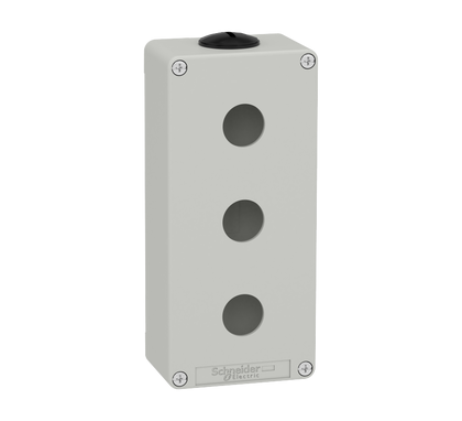 Schneider Electric XAPD3203 Energy sensor EMPTY GREY 3 HOLES CONTROL BOX