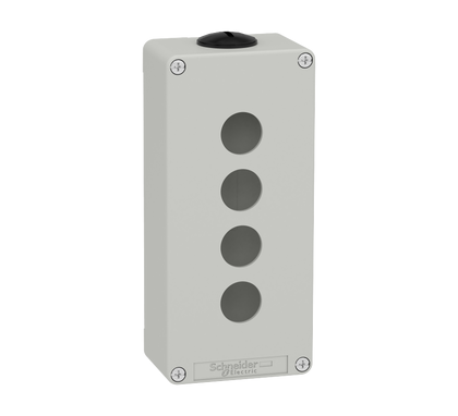 Schneider Electric XAPD3204 Energy sensor EMPTY GREY 4 HOLES CONTROL BOX