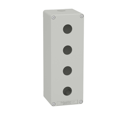 Schneider Electric XAPD4504 Energy sensor EMPTY GREY 4 HOLES CONTROL BOX