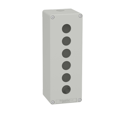 Schneider Electric XAPD4506 Energy sensor EMPTY GREY 6 HOLES CONTROL BOX