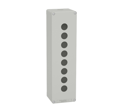 Schneider Electric XAPD5508 Energy sensor EMPTY GREY 8 HOLES CONTROL BOX