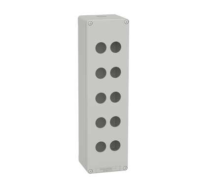 Schneider Electric XAPD5510 Energy sensor EMPTY GREY 10 HOLES CONTROL BOX