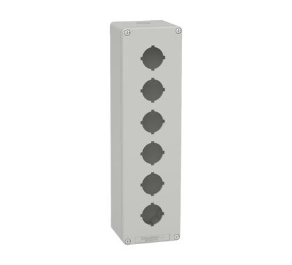 Schneider Electric XAPD5606 Energy sensor EMPTY GREY 6 HOLES CONTROL BOX
