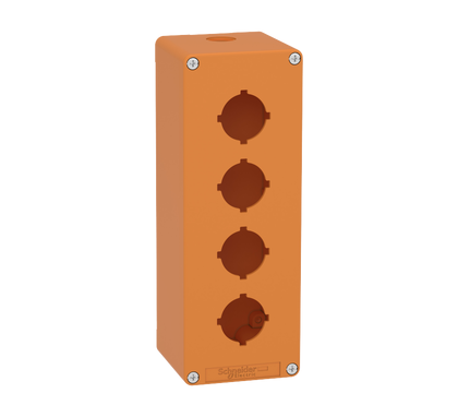 Schneider Electric XAPO4604 Energy sensor EMPTY ORANGE 4 HOLES CONTROL BOX