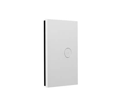 Clipsal Saturn Zen Switch 1 Gang Push button 250V 16Ax/20A Led - Z4061PBL-ZW