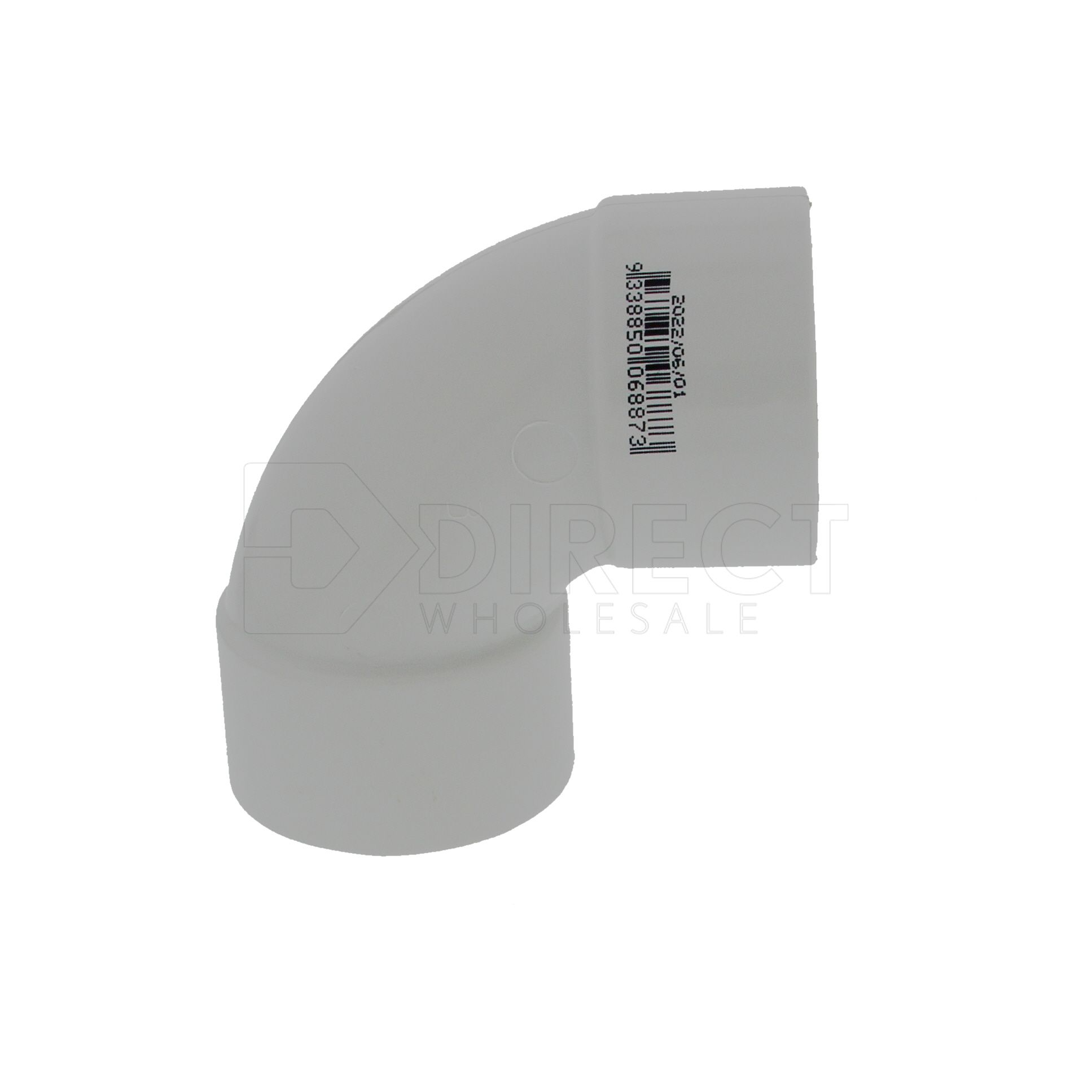 Dwv Bend Plain Female & Female Ends 50mm 90Degree