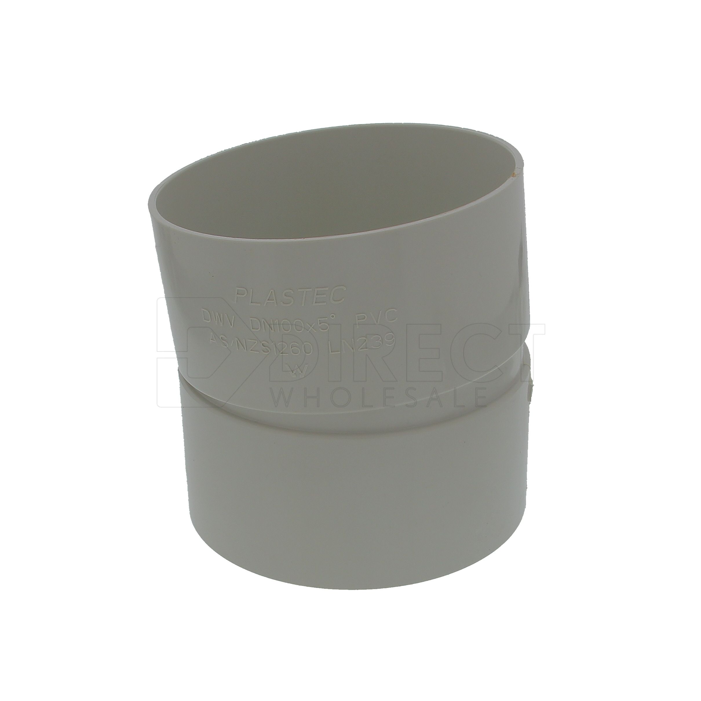 Dwv Bend Plain Female & Female Ends 100mm 5Degree