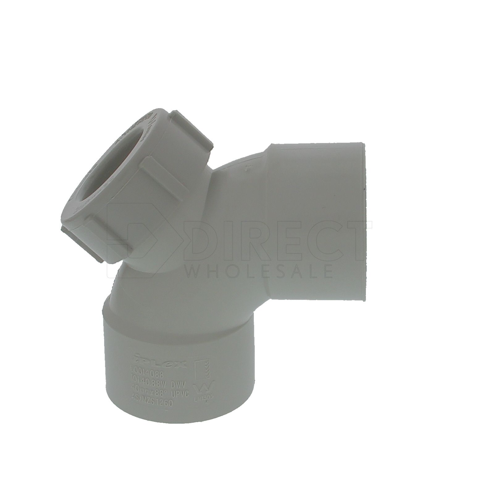 Dwv Bend Inspection Opening Female & Female Ends 40mm 90Degree