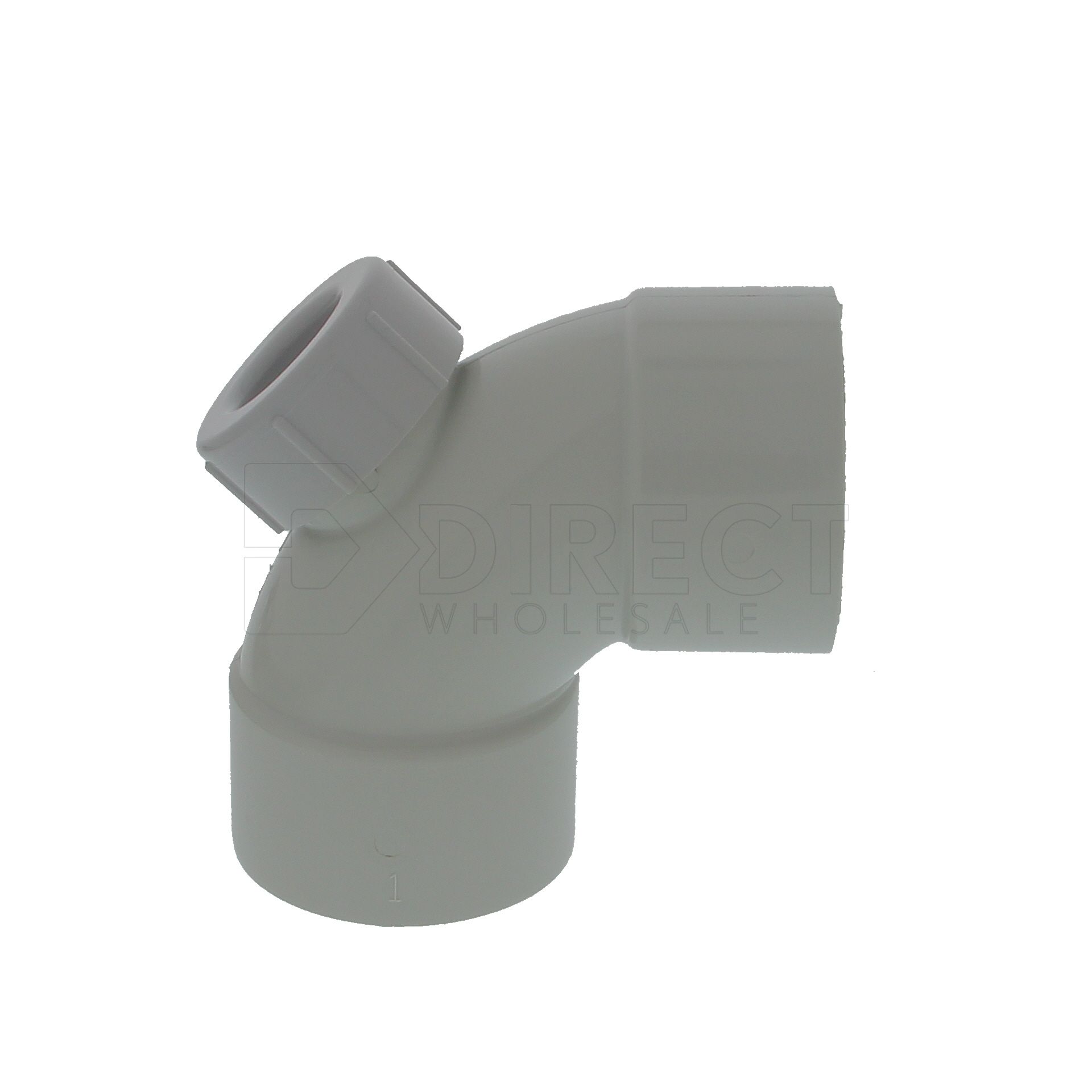 Dwv Bend Inspection Opening Female & Female Ends 50mm 90Degree