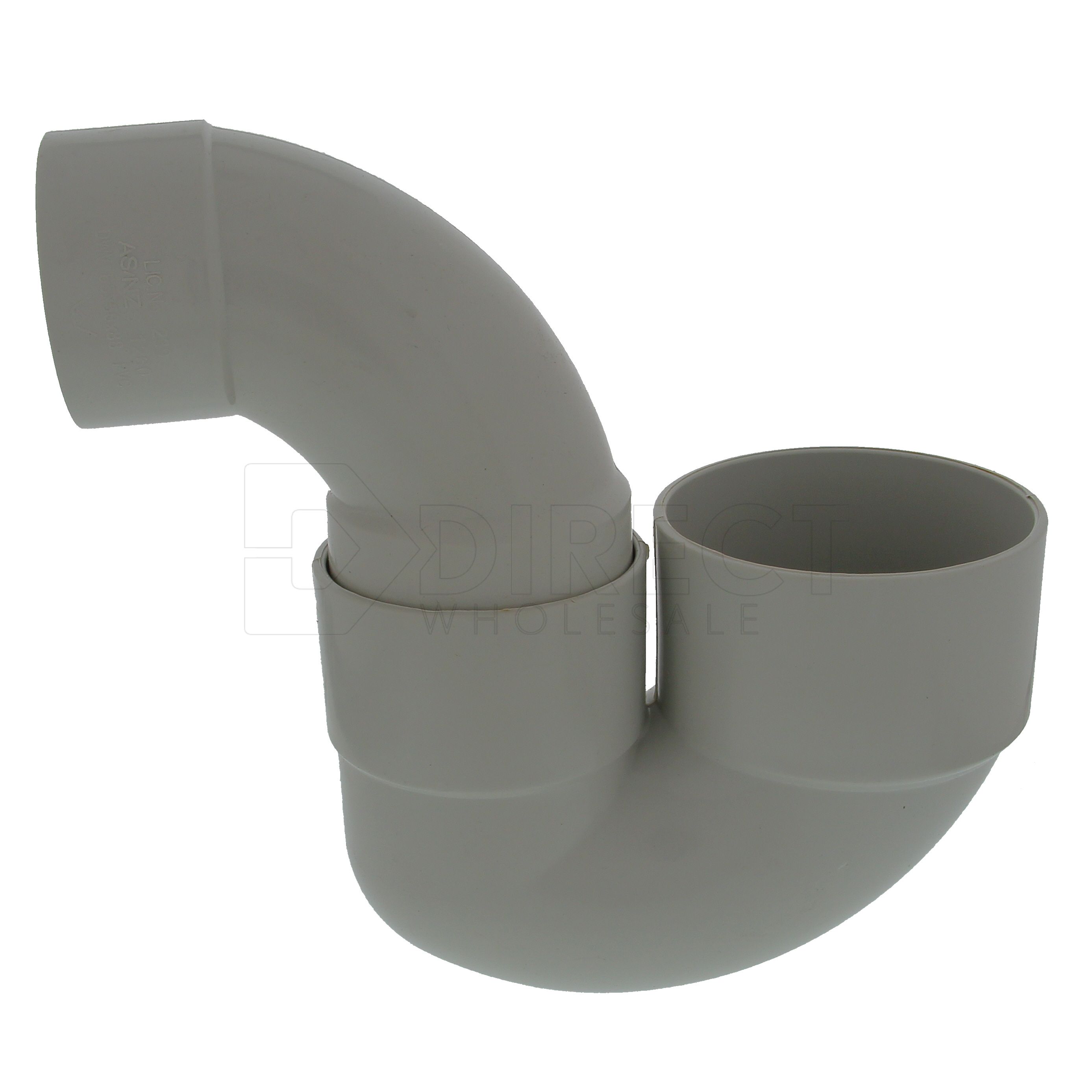 Dwv Floor Waste Adjustable Gully P Trap 80mm X 50mm