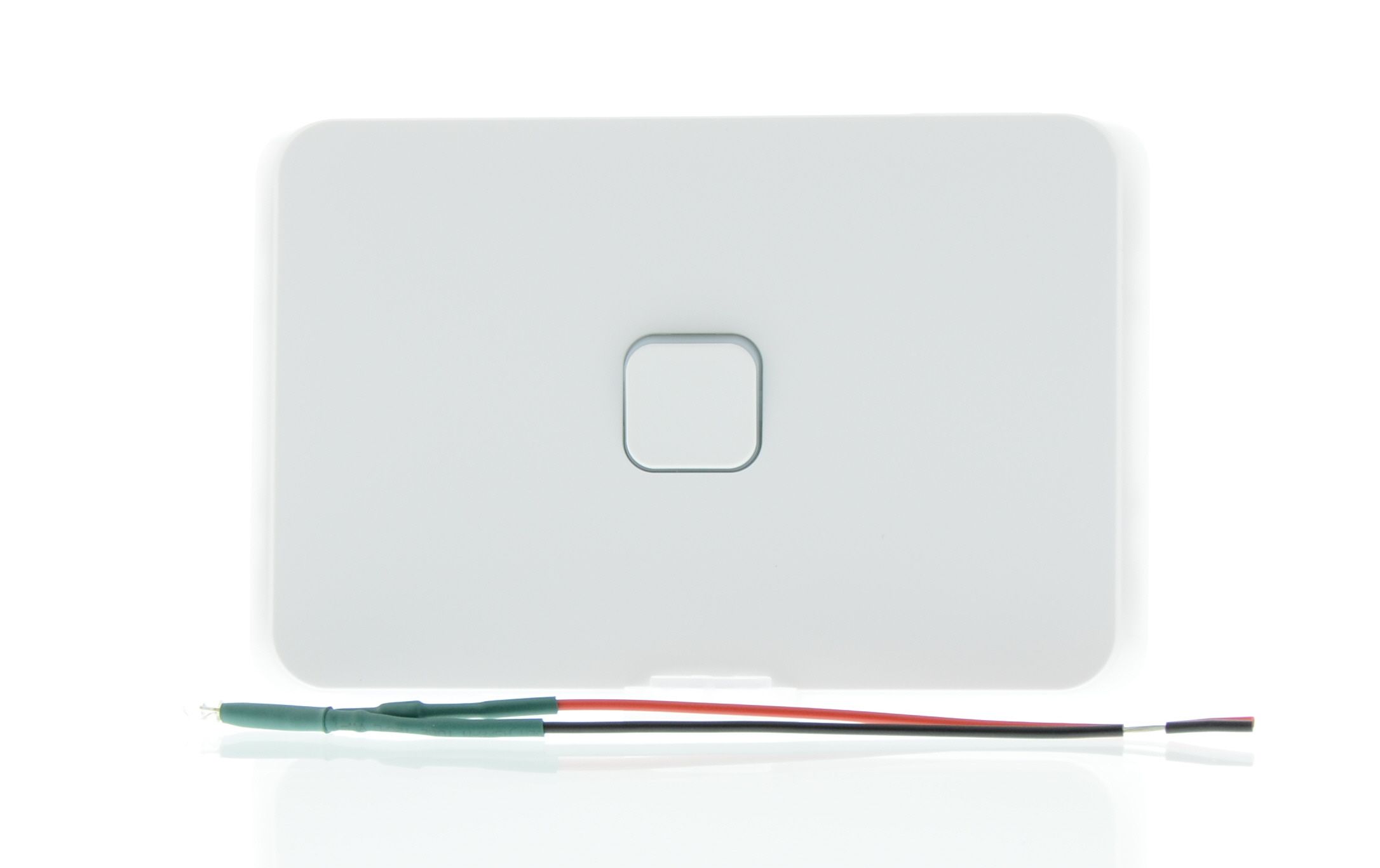 Clipsal Iconic Series Switch - 10 A - Led - Horizontal - Vivid White - 3041HAL-VW