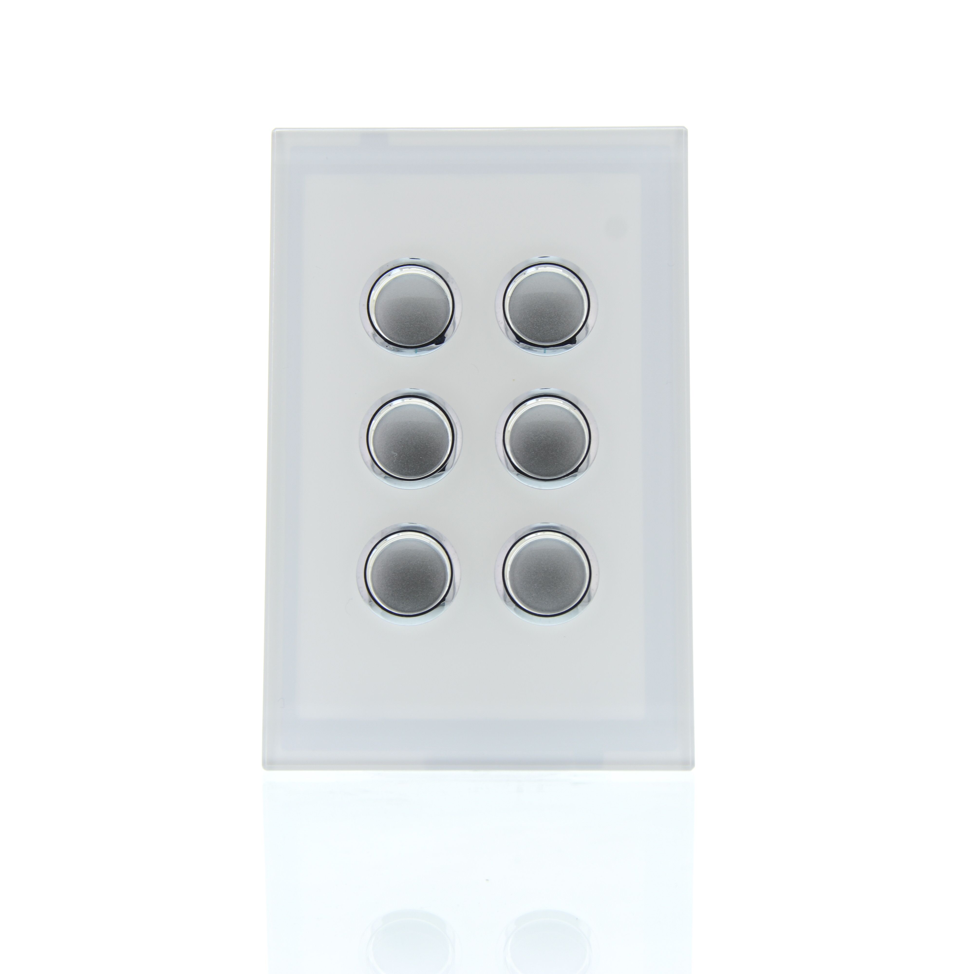 Clipsal Saturn Series Cover To Suit 4066Pb Saturn 4000 Series Including Saturn Horizontal Pure White - 4066PBC-PW