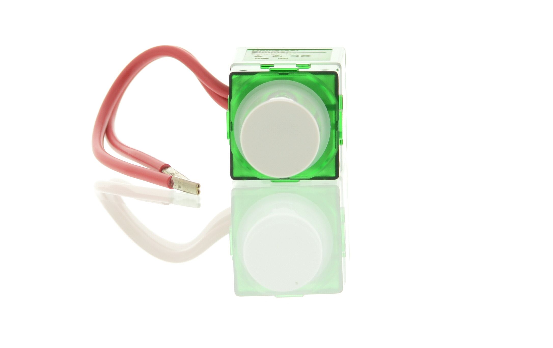 Clipsal Iconic Dimmer 40M Universal Rotary 350 W Vivid White - 42E350RUD2M-VW