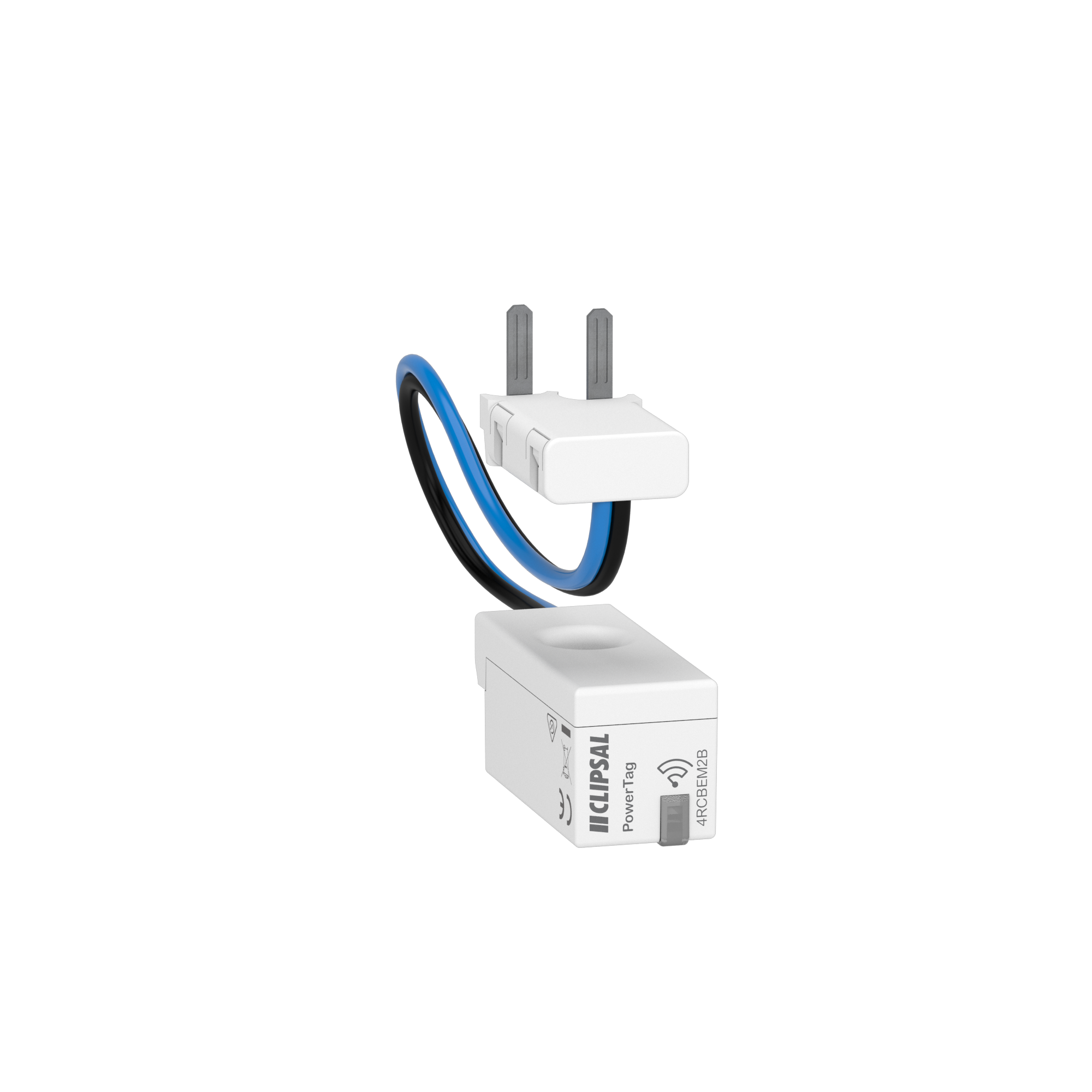 Clipsal PowerTag Powertag Wiser P63 1Pn Bottom Rcbo - 4RCBEM2B
