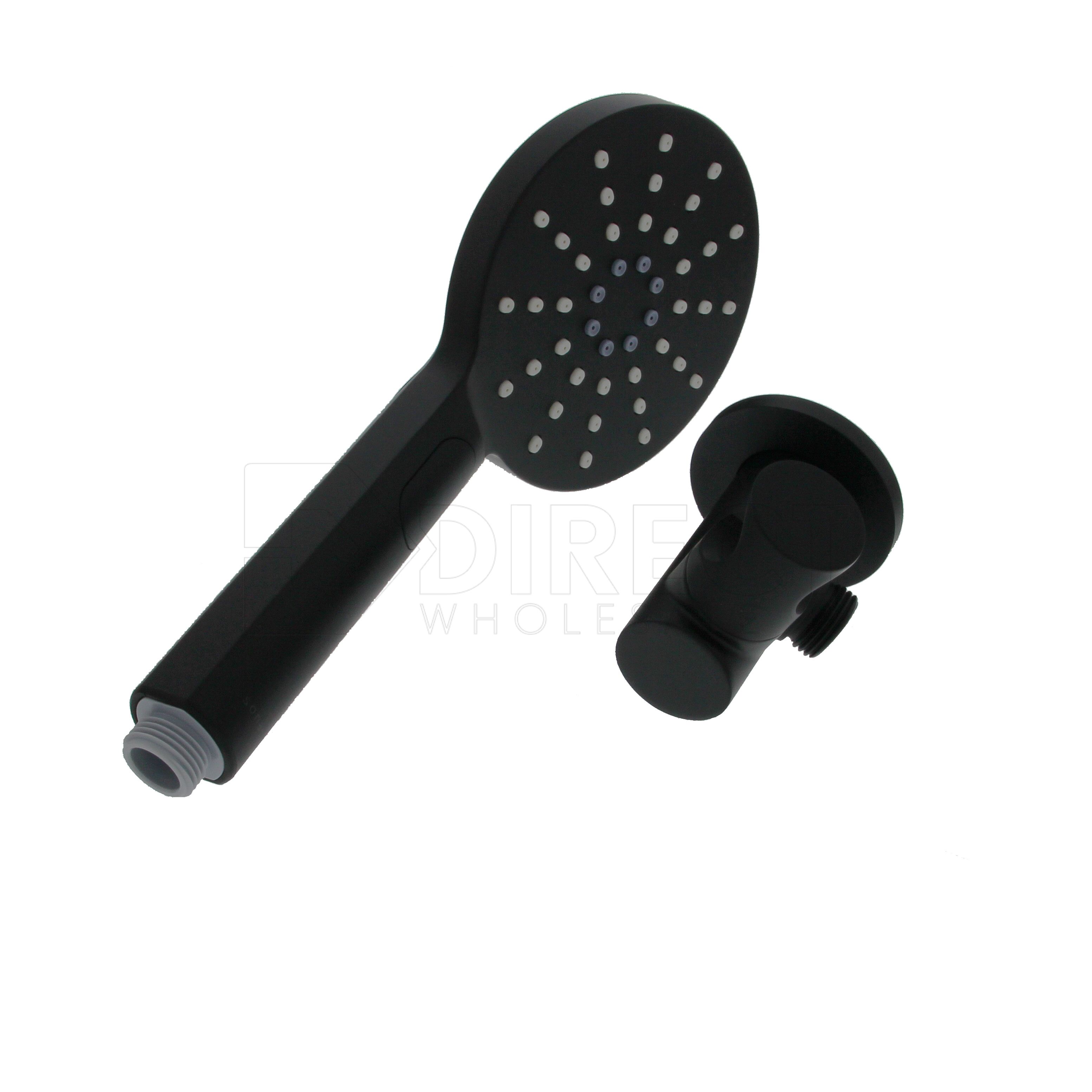 Sonata Soprano 904405 Shower and Bracket Matte Black