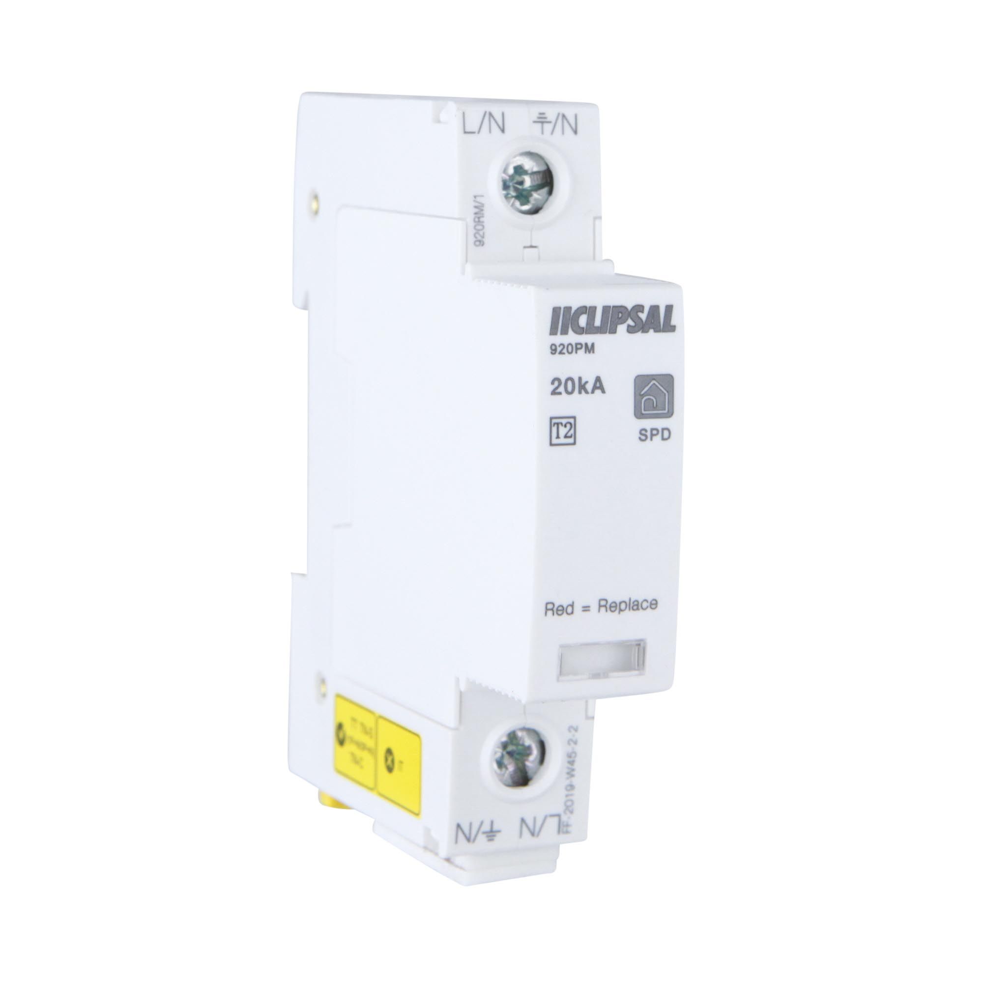 Clipsal Max 4 Max4 Surge Arrestor 1P Imax 40Ka - 940RMT/1