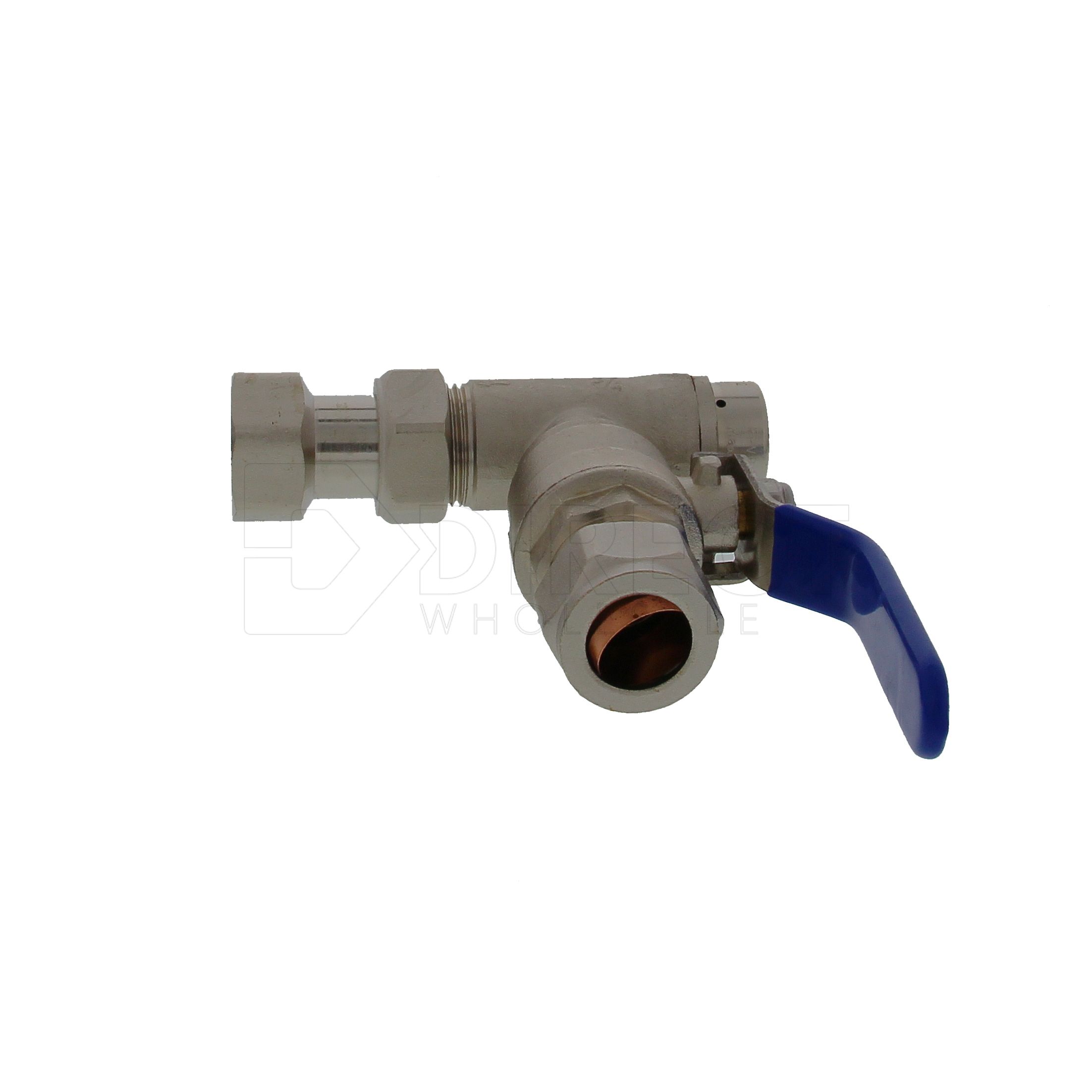AVG Boundary Pressure Reducing Valve & Isolating Ball Valve 20mm (3/4) - Prvb20-Bv20