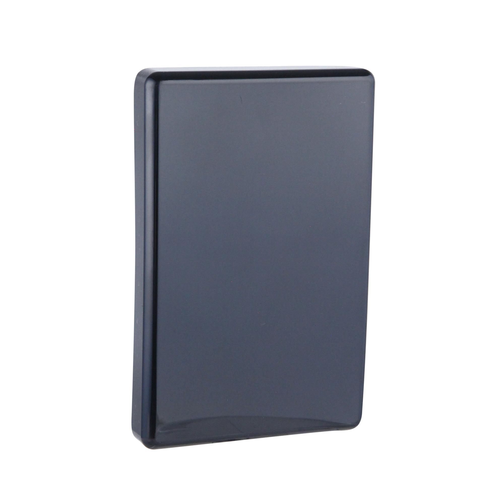 Clipsal Classic C2000 Series Plate Grid Blank & Surround Black - C2031VX-BK