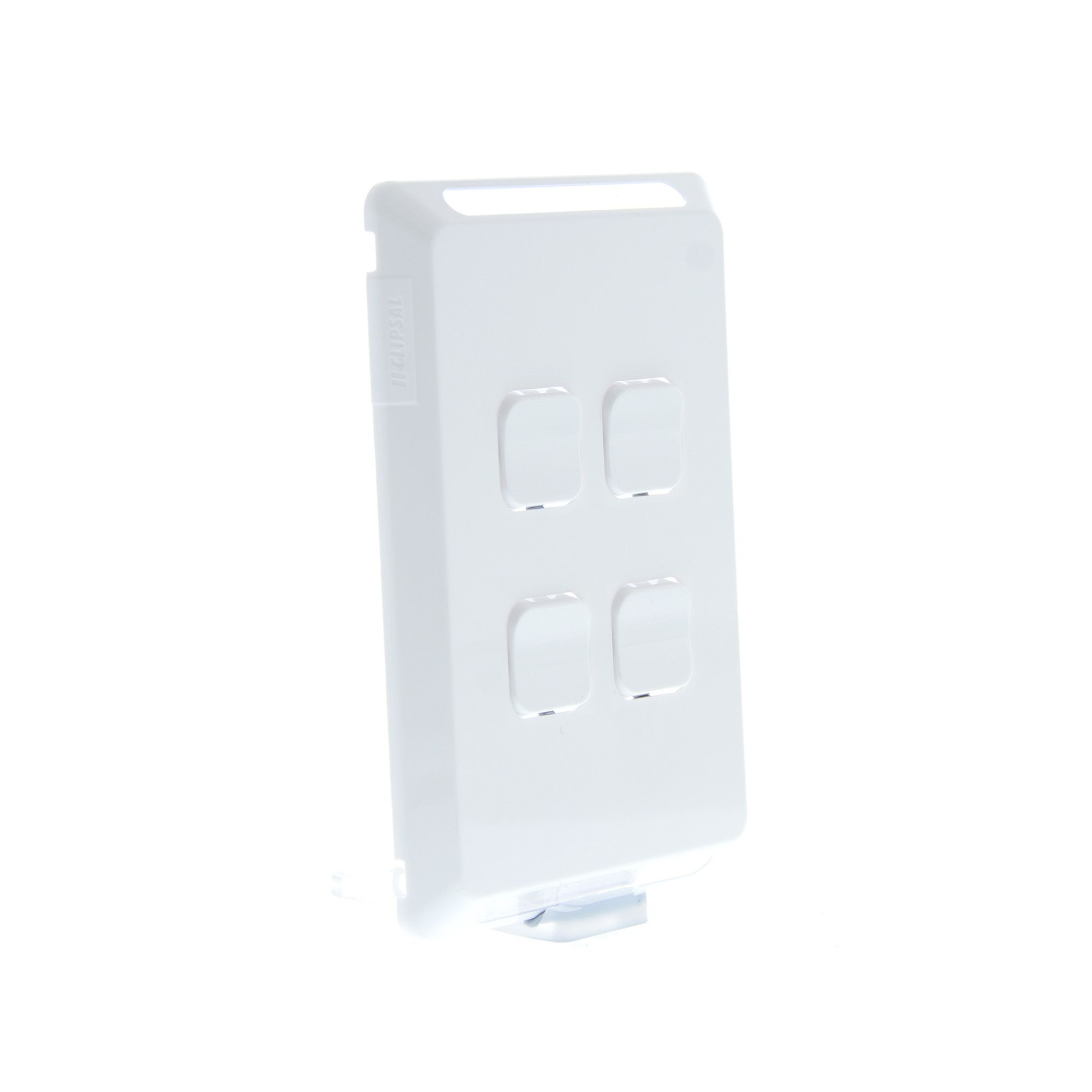 Clipsal Pro Series 4 Switches Vertical Ip44 1 Or 2 Way 20 A / 16 Ax White - P3044V44-XW