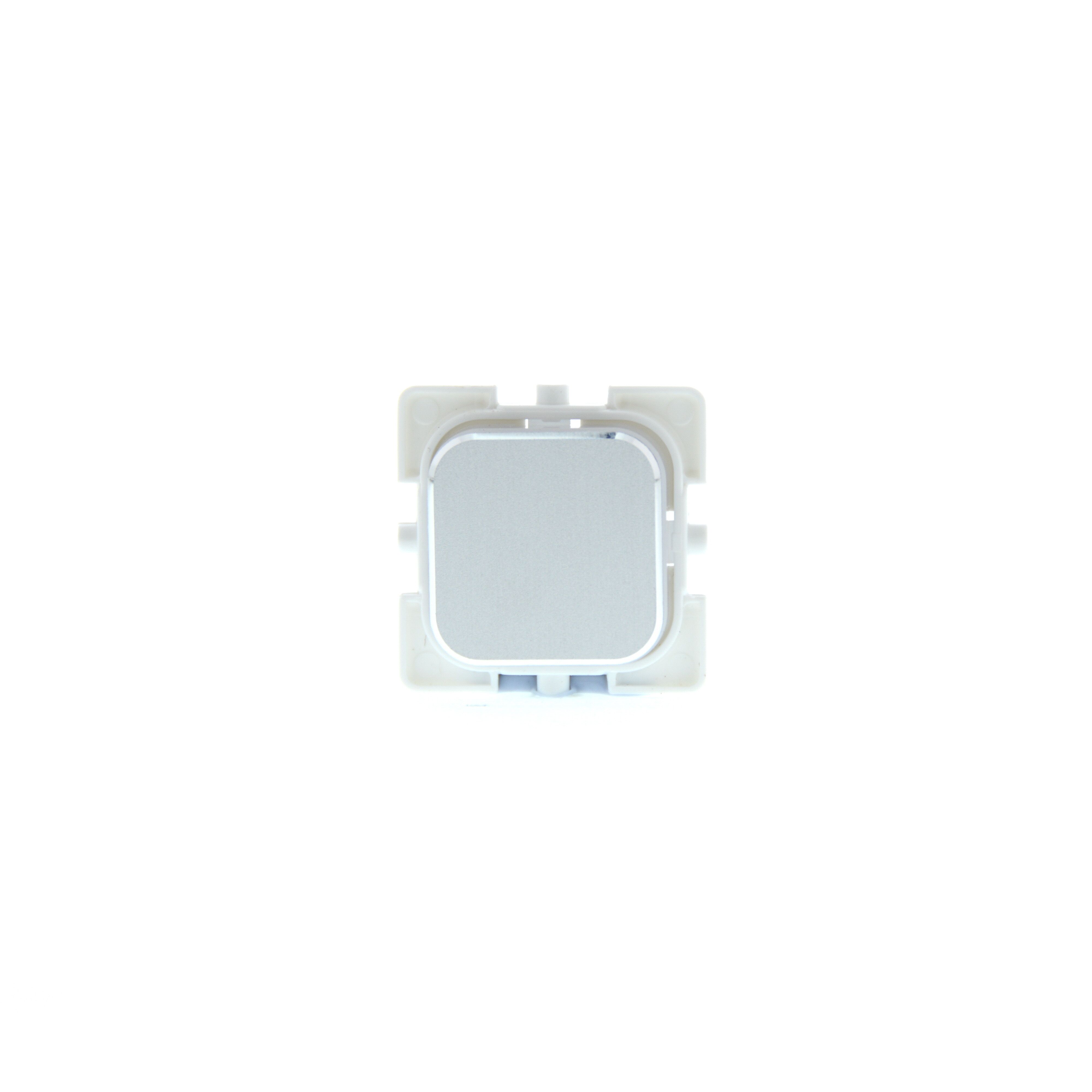 Clipsal Iconic Styl Cap For Push-Button - Silver - S40APB-SV