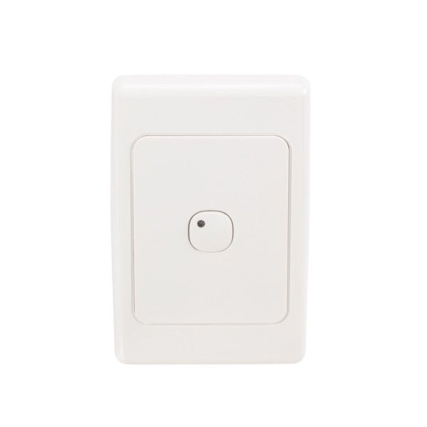 Clipsal 2000 Series Timer Delay 1 Gang 3Wire 10A 15Hr Pushbutton White - 2031VETR3-WE